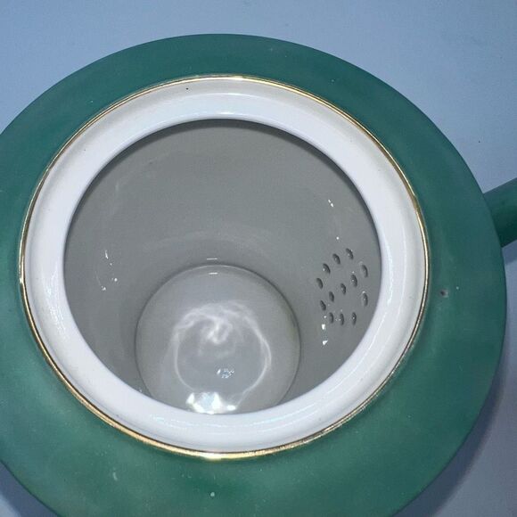 Vintage Lusterware Hand Painted Teapot‎ - Picture 7 of 10